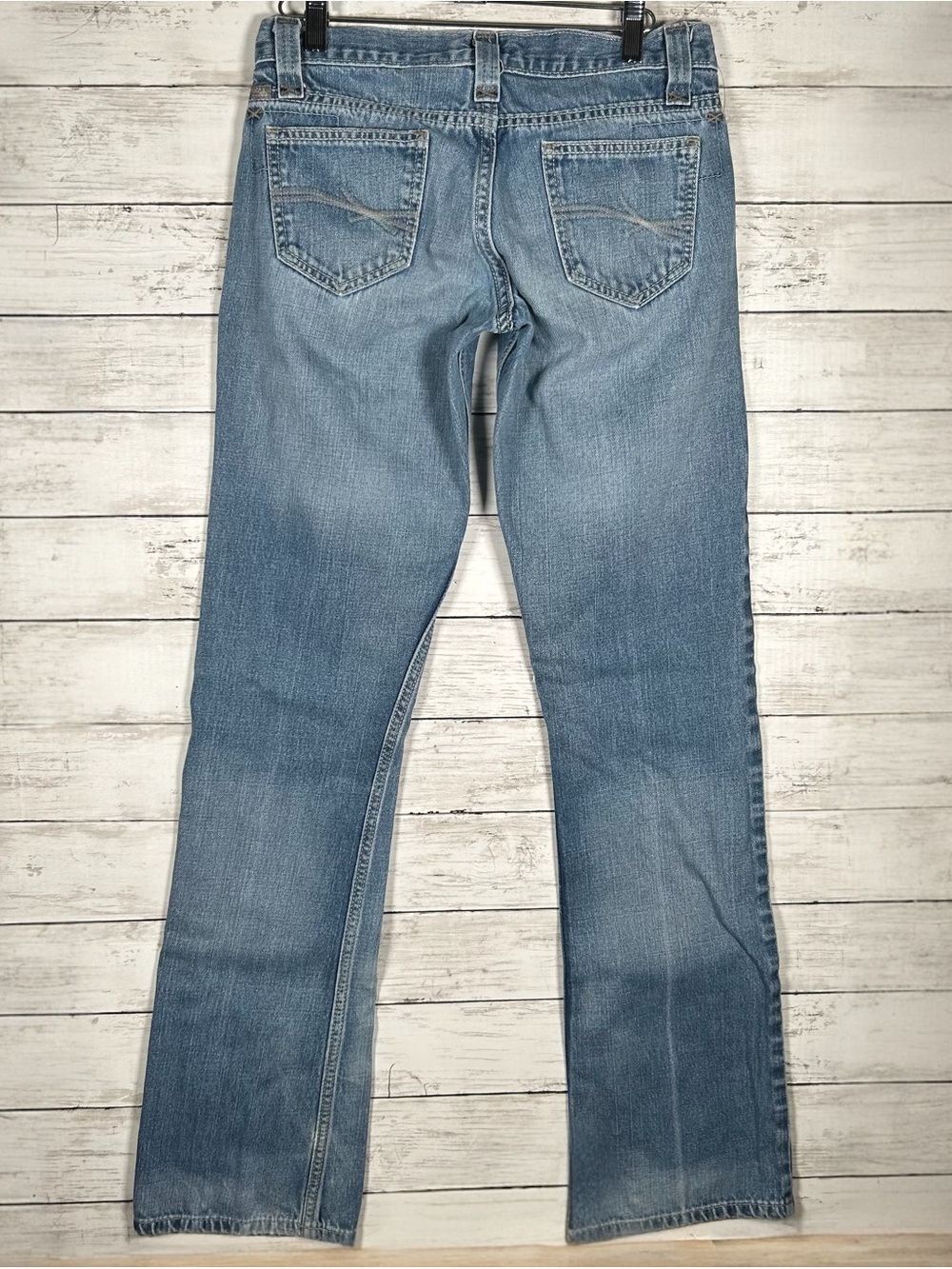 Cruel Girl Lowrise Y2K Slim 3 XL Medium Wash Bootcut Cotton Jean - Picture 2 of 5